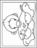 Polar Bear Coloring Cute Pages Drawing Clip Silhouette Cartoon Printable Getdrawings Head Preschoolers Getcolorings Printables Colori Colorwithfuzzy Color sketch template