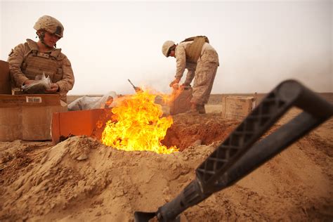 burn pits downrange caused lung disease  service members court rules