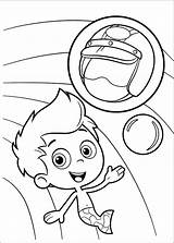 Bubble Guppies Coloring Pages Printable Gil Print Size sketch template