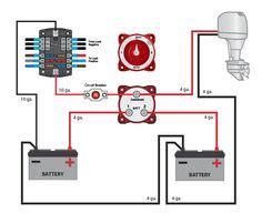marine battery switch wiring diagram elegant battery selector switch boat wiring dual battery