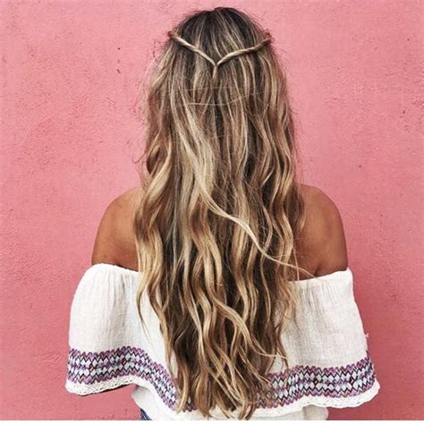 beach hair is the best hair 🌊 easy hairstyles for long hair summer
