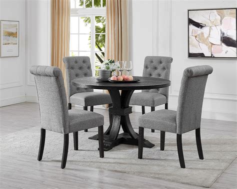 table  upholstered chairs hooker furniture rhapsody  pedestal dining table