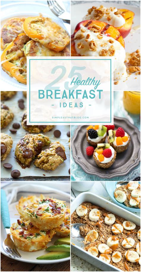 ideas healthy breakfast options  recipes ideas  collections