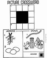 Crossword Children sketch template