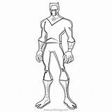 Panther Funko sketch template