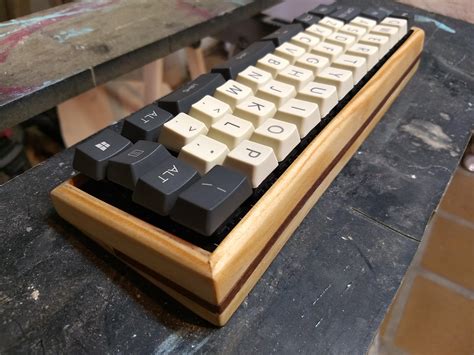 custom wooden case   custom keyboard rmechanicalkeyboards