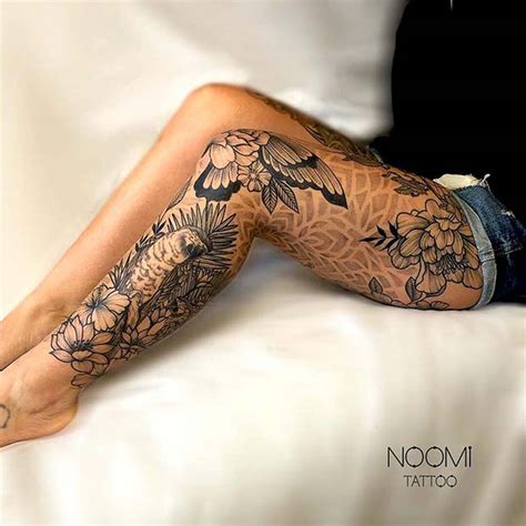 sexy leg tattoos  women youll   copy stayglam