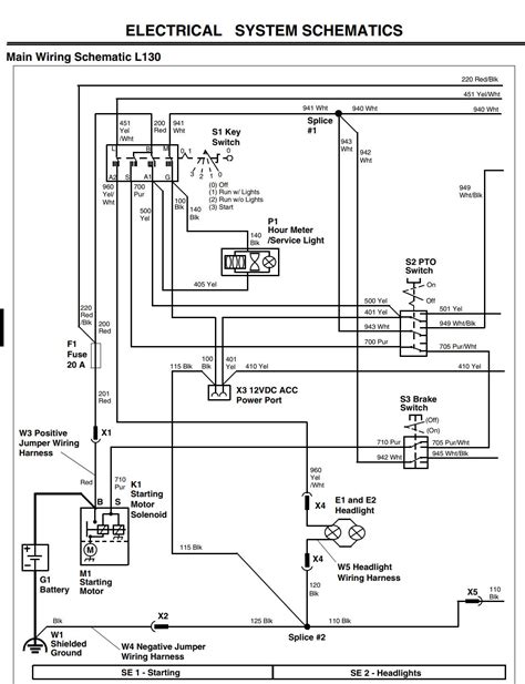john deere  wiring diagram wiring draw  schematic