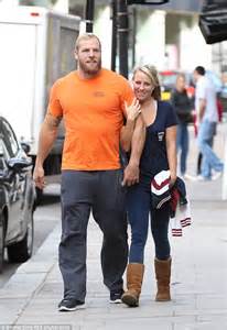 england rugby captain chris robshaw and camilla kerslake