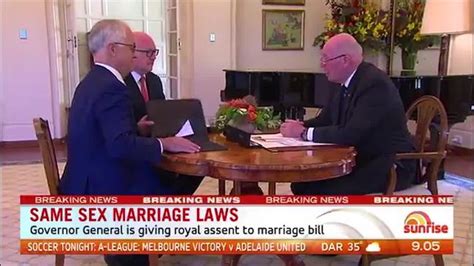 Same Sex Marriage Legal In Australia Gay Marriage Signed