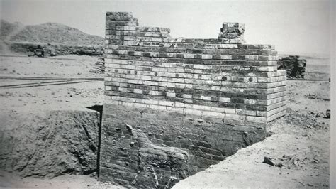 remains   fo  gate towers   ishtar gate