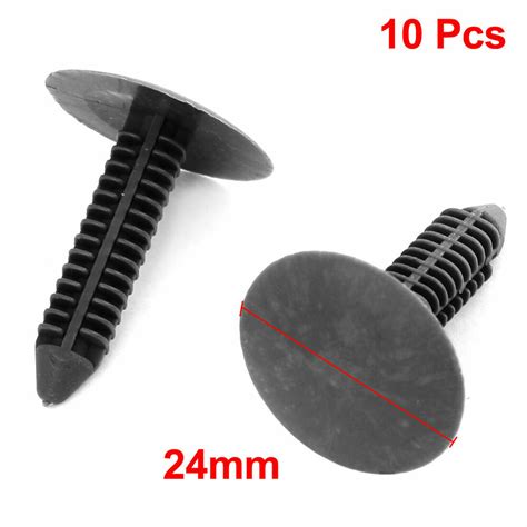 10x 7mm hole plastic rivets clips fastener fender bumper