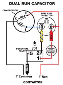 air conditioner capacitor wiring diagram questions answers  pictures fixya