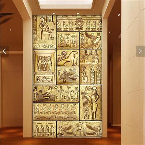 Beibehang 3d Art Mural Hd Beauty Of Ancient Egyptian