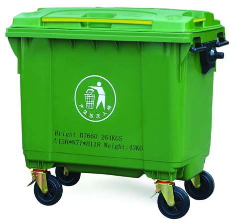 large plastic trash   wheels  big garbage containers wholesale waste bins products