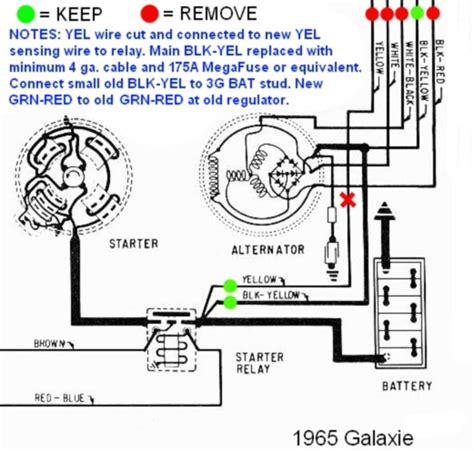 motorcraft  wire alternator wiring diagram wiring diagram