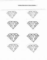 Diamonds Rubies sketch template