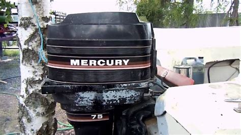 mercury  hp starts    years youtube