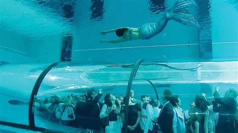 World’s Deepest Swimming Pool The Y 40 Deep Joy Is Terrifying
