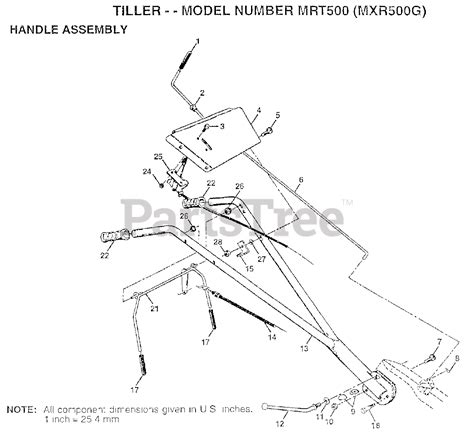 maxim mx   maxim tiller handle parts lookup  diagrams partstree