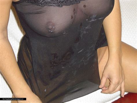 cum stains on clothes in public