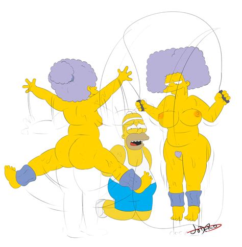Image 3031110 Homer Simpson Jodero Artist Patty Bouvier Selma