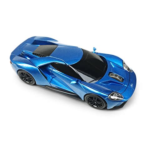 official ford gt sports car wireless computer mouse blue