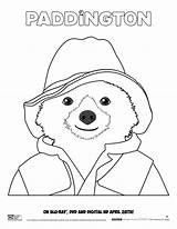 Paddington Coloring Sheet Bear Colouring Pages Tweet Sweeps4bloggers sketch template