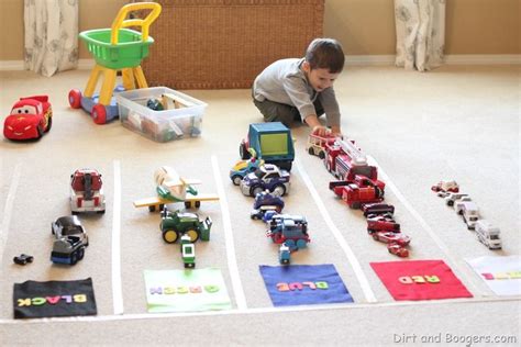 color sorting  cars color sorting toddler activities color