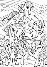 Pony Little Print Coloring Pages Mlp Printable Friendship Magic Deviantart Inks Comics Fim Ponies Category Other Princess Printablee Popular Unicorn sketch template