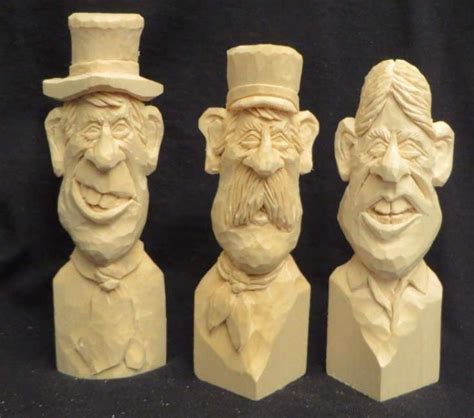 wonderful carving caricatures  patterns collection caricature carving woodcarving