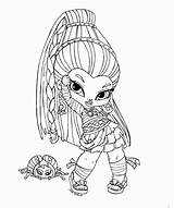 Coloring Monster High Nefera Nile Car sketch template