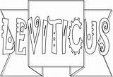 Leviticus Cimage sketch template