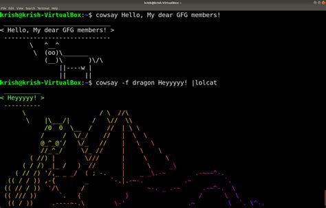 interesting funny commands  linux geeksforgeeks