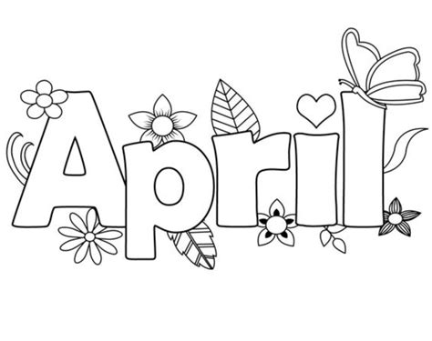 april coloring pages clowncoloringpages