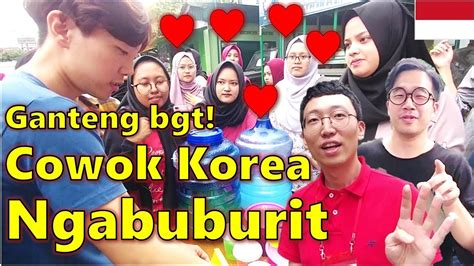 Reaksi Cowok Korea Pertama Kali Ngabuburit Di Indonesia Youtube