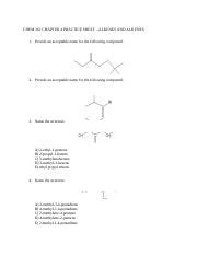 ch worksheet addition reactions  alkenes  alkynes worksheet