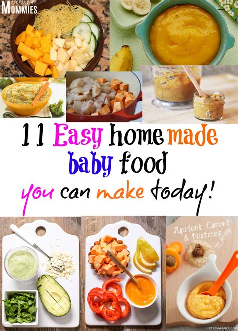 easy homemade baby food    today stress  mommies