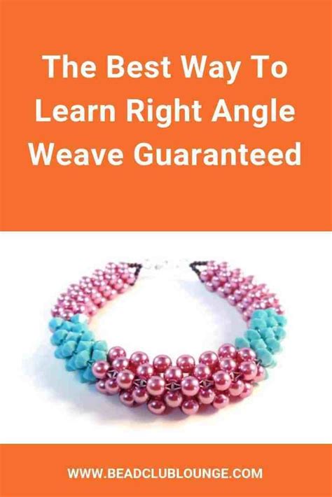 how to do right angle weave use this powerful tool