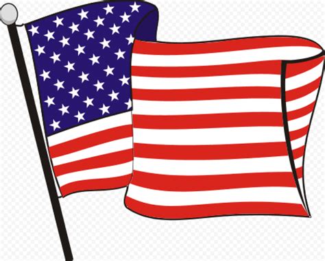 carton clipart flag  united states citypng