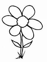 Flower Clipart Coloring Spring Pages Flowers Clip Book Drawing Simple Kids Cliparts Clipartbest Clipartmag Library Jpeg Find Getdrawings Clipground sketch template