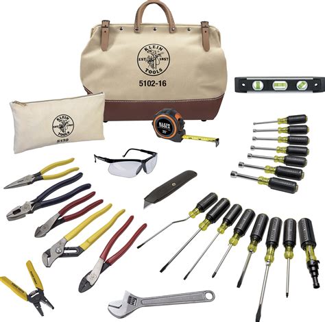 klein tools  electrician tool set tequipment