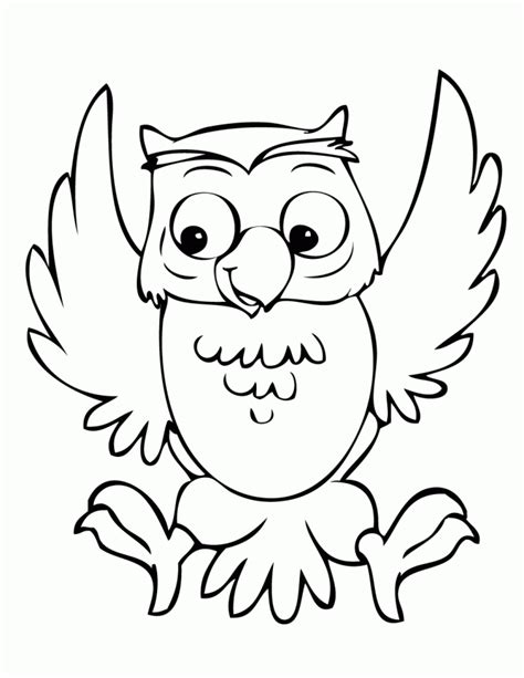 owl coloring pages coloring pages  kids