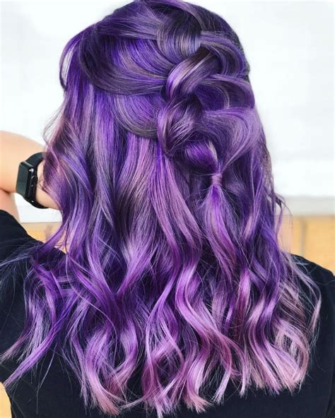 purple hair dye  schwarzkoft  colour ultra brights pastel