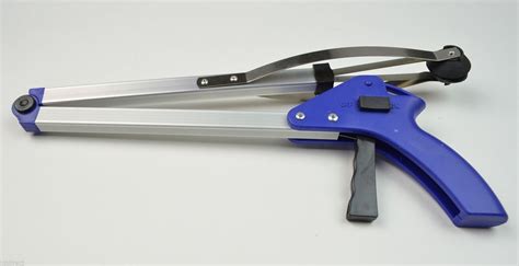 folding reach extender pick  tool reacher grabber  mobility aluminum extend daily living aids