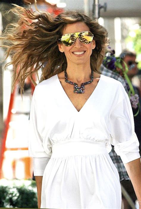 sarah jessica parker wears mykita and bernhard willhelm franz sunglasses celebrity style