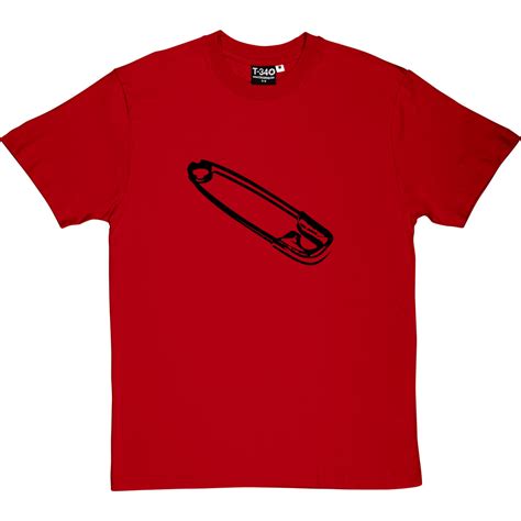 safety pin t shirt redmolotov