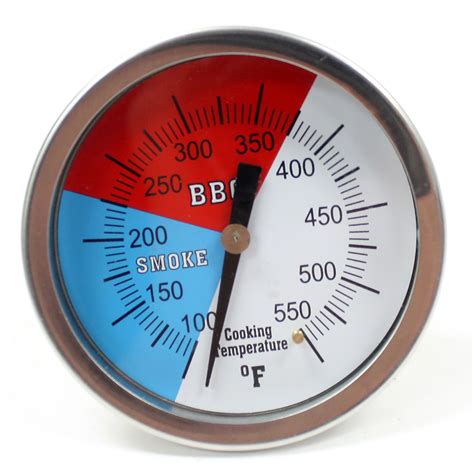 temperature thermometer gauge barbecue bbq grill smoker pit thermostat econosuperstore
