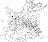 Manta Ray Coloring Getcolorings Getdrawings sketch template