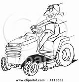Mower Coloring Dennis Vectorified sketch template